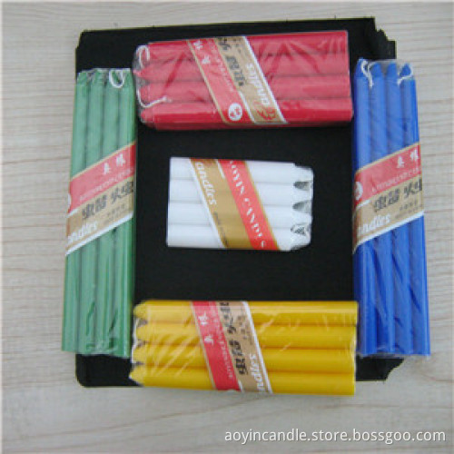 Different Colour Paraffin Candle Factory